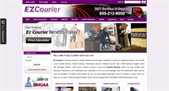 Desktop Screenshot of ecourierservice.com
